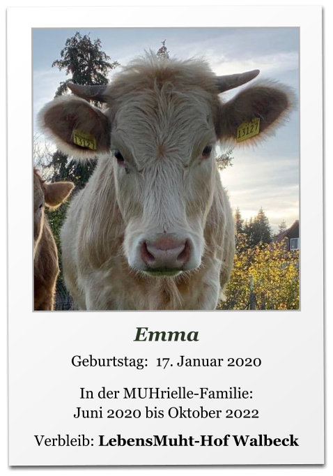 TPM - Tier-Karteikarte - Emma